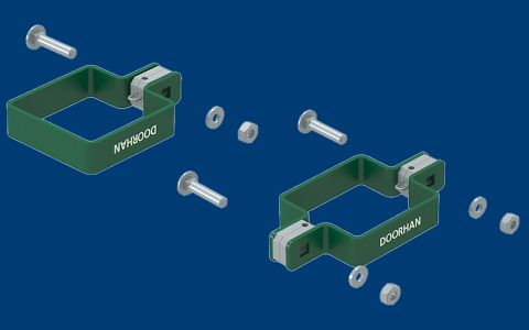 Система крепления сетчатых ограждений DoorHan