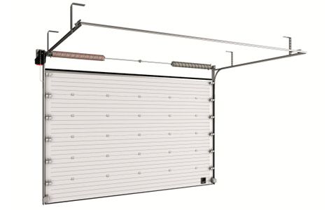 Секционные промышленные ворота DoorHan